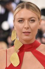 MARIA SHARAPOVA at Costume Institute Gala 2016 in New York 05/02/2016