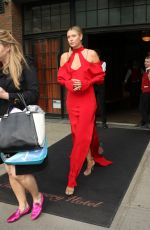 MARIA SHARAPOVA Leaves Bowery Hotel in New York 05/02/2016