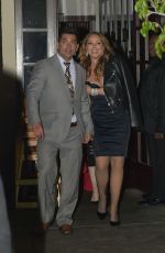 MARIAH CAREY Leaves Mastros Steakhouse in Los Angeles 05/29/2016