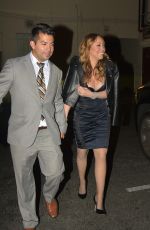 MARIAH CAREY Night Out in Los Angeles 05/29/2016