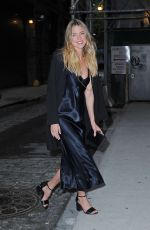 MARTHA HUNT Leaves a Photostudio in New York 05/24/2016