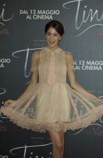 MARTINA STOESSEL at Tini: El Gran Cambio de Violetta Photocall at Callao Cinema in Rome 04/29/2016