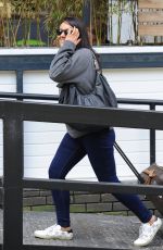 MARTINE MCCUTCHEON Arrives at ITV Studios in London 05/12/2016