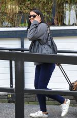 MARTINE MCCUTCHEON Arrives at ITV Studios in London 05/12/2016