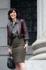 MARY ELIZABETH WINSTEAD on the Set of 