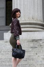 MARY ELIZABETH WINSTEAD on the Set of 