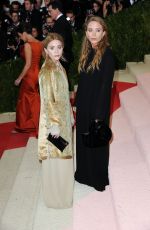 MARY-KATE and ASHLEY OLSEN at Costume Institute Gala 2016 in New York 05/02/2016