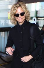 MEG RYAN at Los Angeles International Airport 05/01/2016