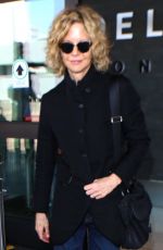 MEG RYAN at Los Angeles International Airport 05/01/2016