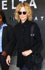 MEG RYAN at Los Angeles International Airport 05/01/2016