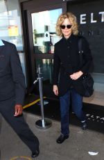 MEG RYAN at Los Angeles International Airport 05/01/2016
