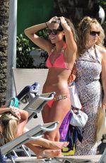 MEGAN MCKENNA in Bikini on Vacation in Marbella 05/25/2016