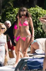MEGAN MCKENNA in Bikini on Vacation in Marbella 05/25/2016