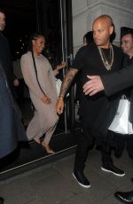 MELANIE BROWN at Novikov Restaurant in London 05/12/2016