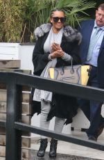 MELANIE BROWN Leaves ITV Studios in London 05/11/2016