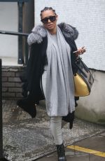 MELANIE BROWN Leaves ITV Studios in London 05/11/2016