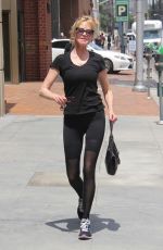 MELANIE GRIFFITH in Tights Out in Beverly Hills 05/23/2016