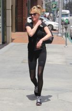 MELANIE GRIFFITH in Tights Out in Beverly Hills 05/23/2016
