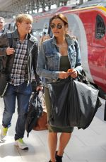 MELANIE SYKES at Piccadilly Train Station in Manchester 05/06/2016