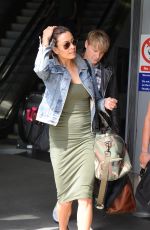 MELANIE SYKES at Piccadilly Train Station in Manchester 05/06/2016