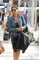 MELANIE SYKES at Piccadilly Train Station in Manchester 05/06/2016