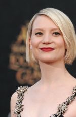 MIA WASIKOWSKA at Alice Through the Looking Glass Premiere in Hollywood 05/23/2016