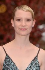 MIA WASIKOWSKA at Alice Through the Looking Glass Premiere in London 05/10/2016