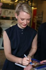 MIA WASIKOWSKA at BBC Studio in London 05/10/2016