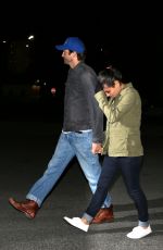 MILA KUNIS and Ashton Kutcher Arrives at Rose Bowl in Pasadena 05/14/2016