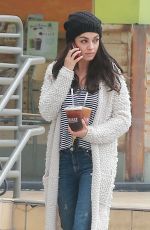 MILA KUNIS Out and About in Los Angeles 05/31/2016