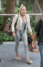 MILEY CYRUS at Airport in Brisbane 05/01/2016