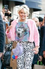 MILEY CYRUS Out and About in New York 05/16/2016