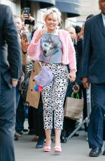 MILEY CYRUS Out and About in New York 05/16/2016