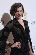 MILLA JOVOVICH at De Grisogono Party at Cannes Film Festival 05/17/2016