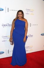 MINDY KALING at 41st Annual Gracie Awards Gala in Beverly Hills 05/24/2016