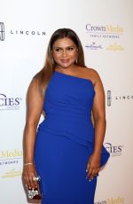 MINDY KALING at 41st Annual Gracie Awards Gala in Beverly Hills 05/24/2016
