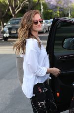 MINKA KELLY at Marie Nails Salon in West Hollywood 05/06/2016