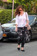 MINKA KELLY at Marie Nails Salon in West Hollywood 05/06/2016