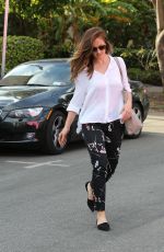 MINKA KELLY at Marie Nails Salon in West Hollywood 05/06/2016