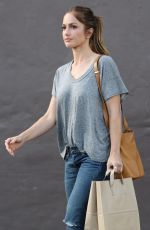 MINKA KELLY Leaves Rite Aid in West Hollywood 04/30/2016