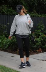 MINKA KELLY Out and About in West Hollywood 05/19/2016