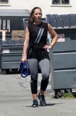 MINKA KELLY Out Exercising in Beverly Hills 05/26/2016