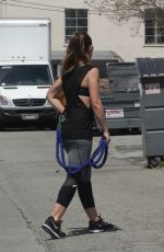 MINKA KELLY Out Exercising in Beverly Hills 05/26/2016