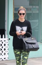 MISCHA BARTON Laves Doggie Day Care in West Hollywood 05/05/2016