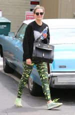 MISCHA BARTON Laves Doggie Day Care in West Hollywood 05/05/2016