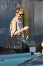 MISCHA BARTON Out and About in Beverly Hills 05/09/2016