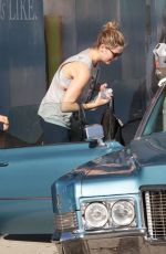 MISCHA BARTON Out and About in Beverly Hills 05/09/2016