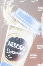 MONICA CRUZ at Nescafe Shakissimo Photocall in Madrid 05/12/2016