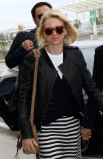 NAOMI WATTS at Airport in Nice 05/13/2016