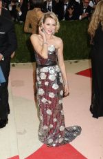 NAOMI WATTS at Costume Institute Gala 2016 in New York 05/02/2016